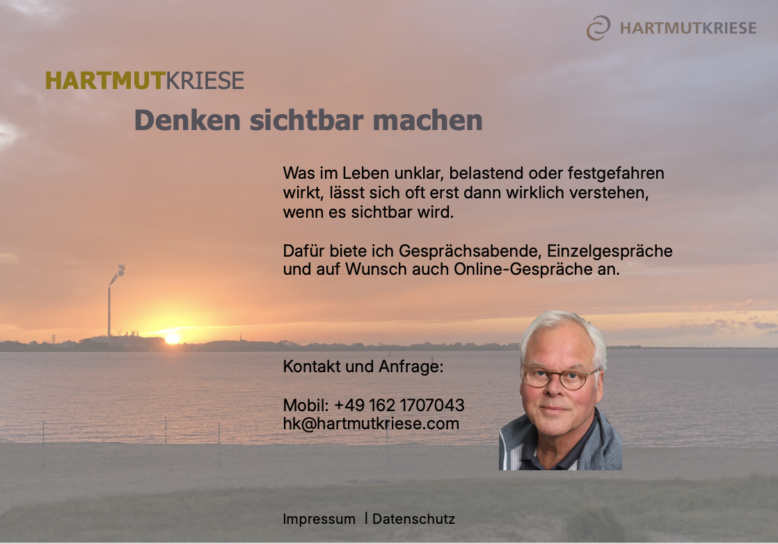Hartmut Kriese – Denken sichtbar machen